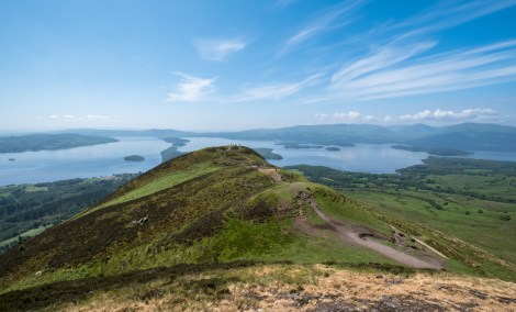 View of Loch Lomond from Conic Hill