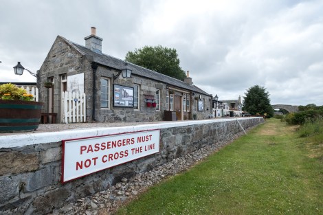 Old Cromdale station