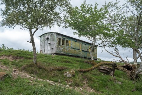 An old railway carriage
