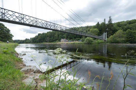 Victoria Bridge over the River Spey, Aberlour