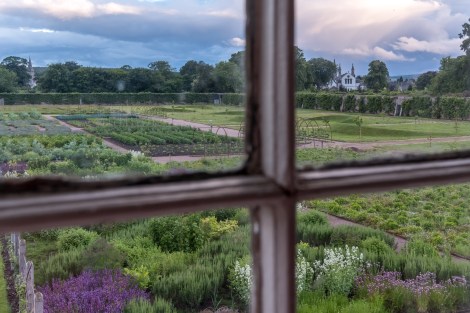 View of Gordon Castle Walled Garden