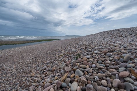 Shingle beach, Spey Bay