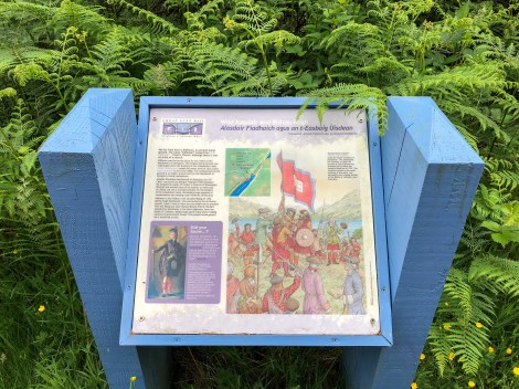 Information panel about Wild Alasdair and Bishop Hugh