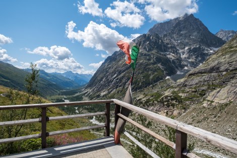 The view from Rifugio Elena