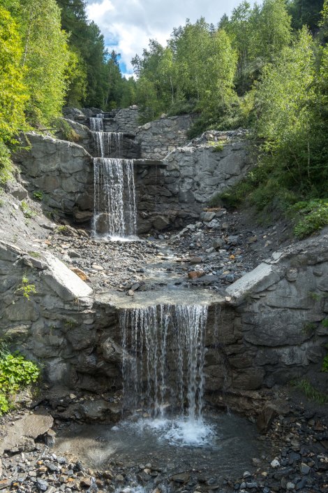 There's no shortage of water on the TMB