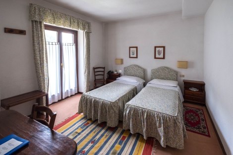 Our room at Hotel Triolet, Courmayeur