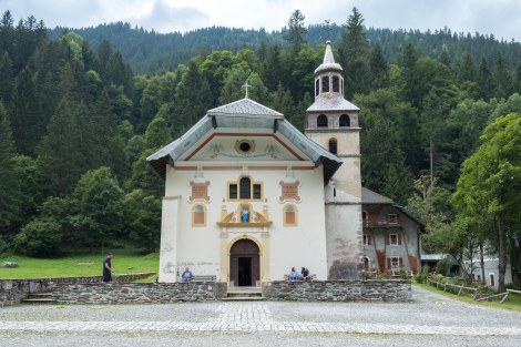 Finally, we reached the Notre Dame de la Gorge church