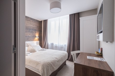 Our room at Chalet Whymper in Chamonix