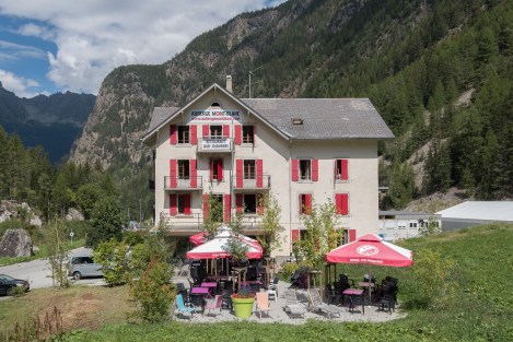 Our home for the night at Auberge du Mont Blanc, Trient