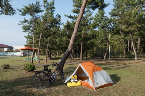 Campground in Takanabe