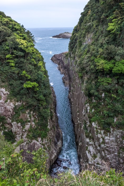 Umagase - 'the largest columnar rocks in Japan'