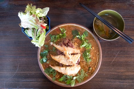 A delicious lunch at Nomin Cafe, Usuki