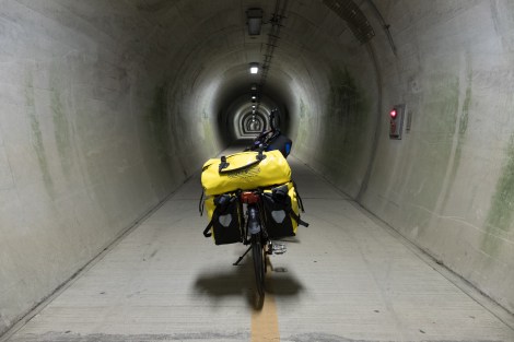 Tunnel time - this one just for pedestrians and cyclists