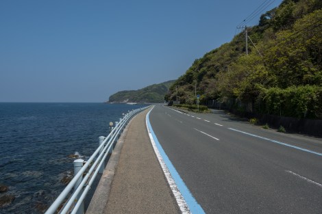 The excellent coastal road, Route 378