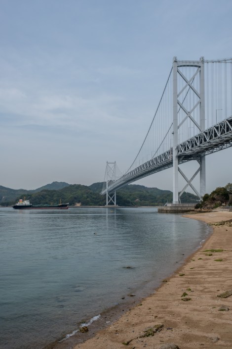 Innoshima suspended bridge (1,270m long)