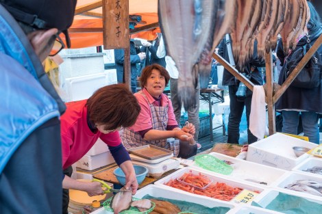 Wajima asaichi morning market