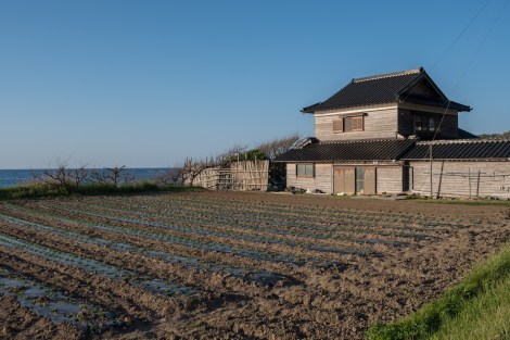 Local farming houses along the Noto Peninsula