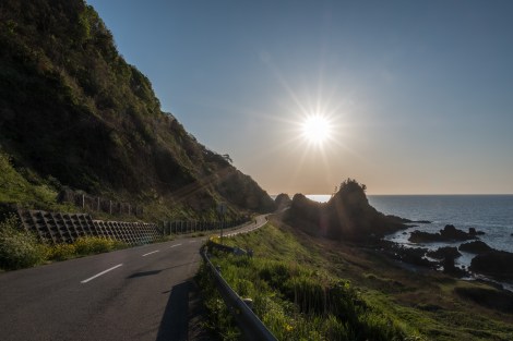 A lovely coastal road, Noto Peninsula