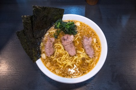 Ramen for dinner in Itoigawa
