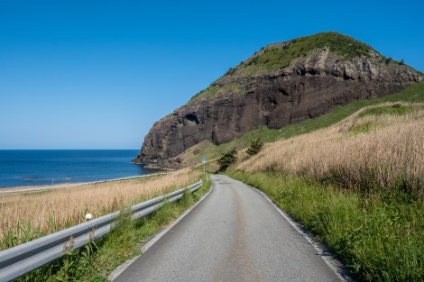 Onogame rock on Sado Island - this view reminds me of Scotland