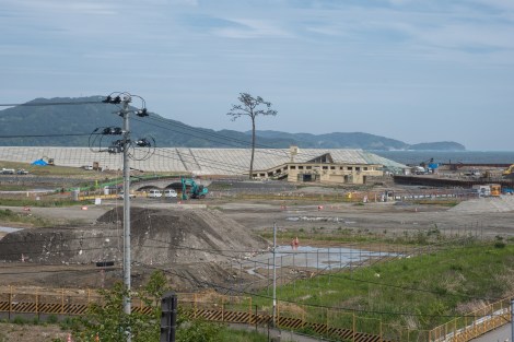 The miracle pine tree memorial in Rikusentakata, one of the worst hit areas of the 2011 tsunami