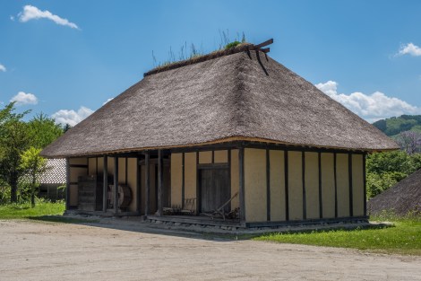 Old farmhouses in Tono
