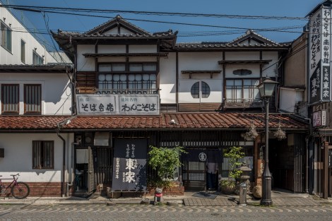 Azumaya Honten - the main branch of the popular Wanko-soba restaurant in Morioka