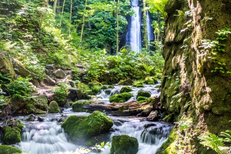 Kumoi Falls, Oirase Gorge