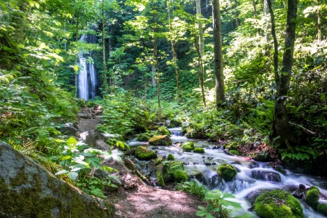 Kumoi Falls, Oirase Gorge