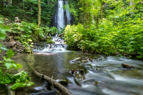 Kumoi Falls, Oirase Gorge