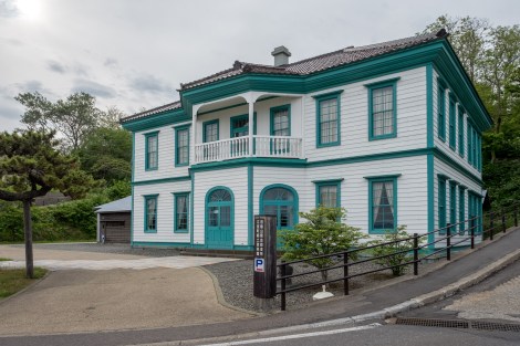 The old town hall of Esashi
