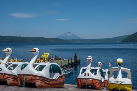 Mt Yotei and Lake Toya