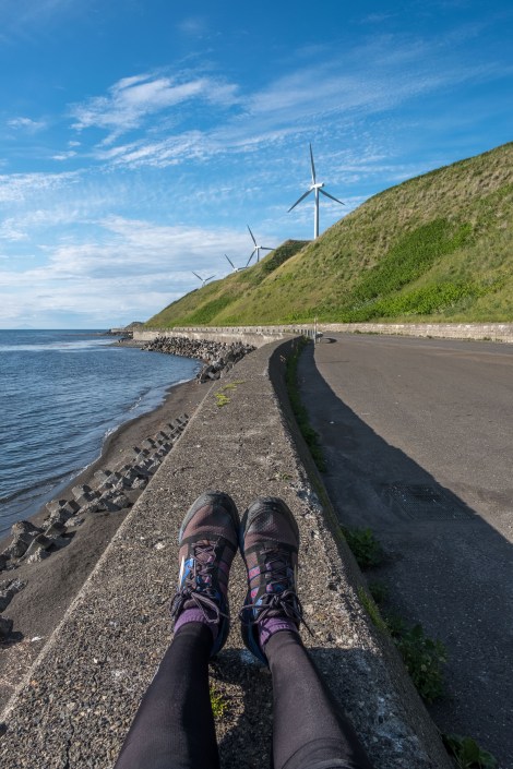Having a break, I could literally fall asleep on this seawall