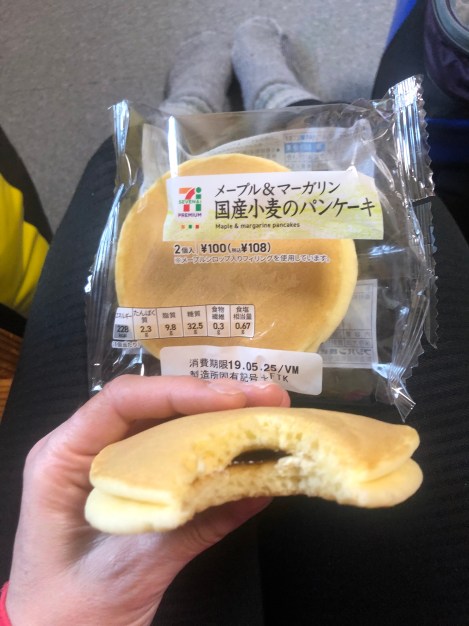 Unhealthy but I've lived on these hotcakes with maple syrup and margarine for breakfast!