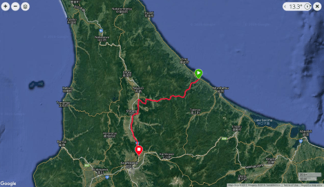 Jb63 map from Garmin Connect