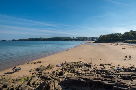 Saundersfoot beach