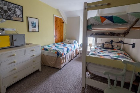 Our bunk room at the excellent Hamilton Backpacker's Lodge