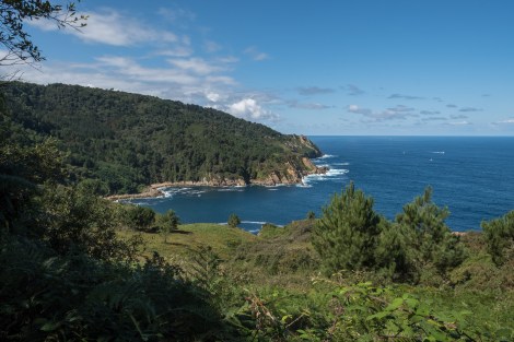 Coastal views on the Camino del Norte