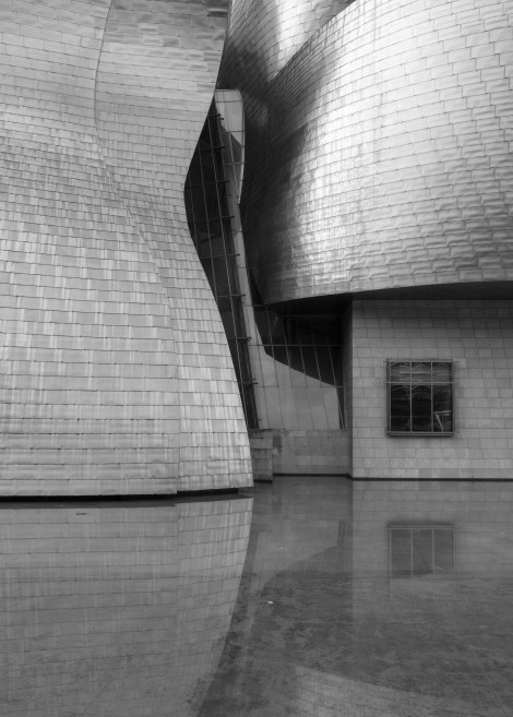 The Guggenheim museum in Bilbao designed by Frank Gehry