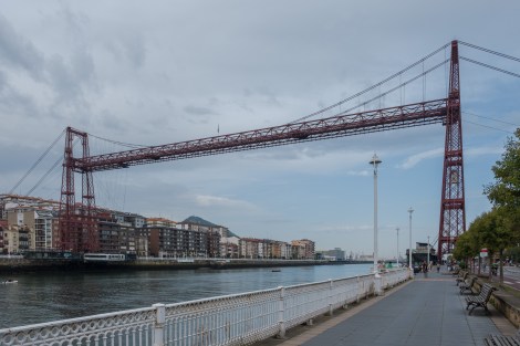 Vizcaya Bridge (also known as Bizkaiko Zubia in Basque), which was designated UNESCO World Heritage in 2006