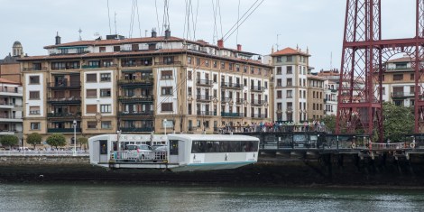 The Vizcaya Bridge cable car