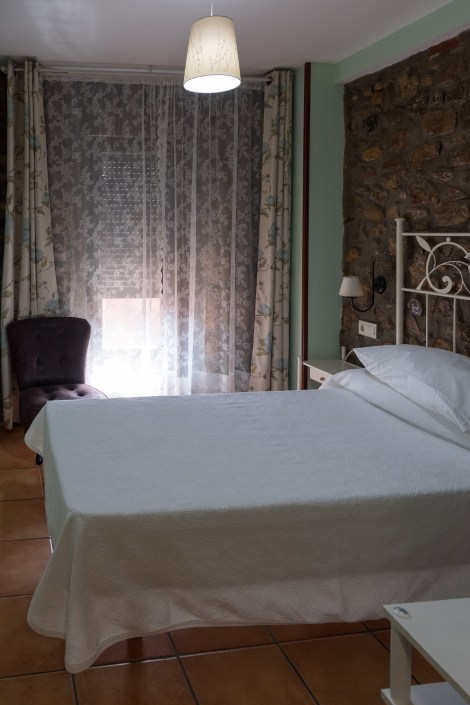 My room at Posada Fernanda in Rioseco