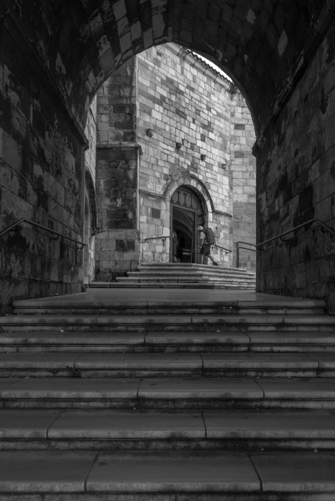The entrance to Catedral de Santander