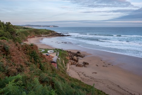 Dawn at Playa Arenal de Morís