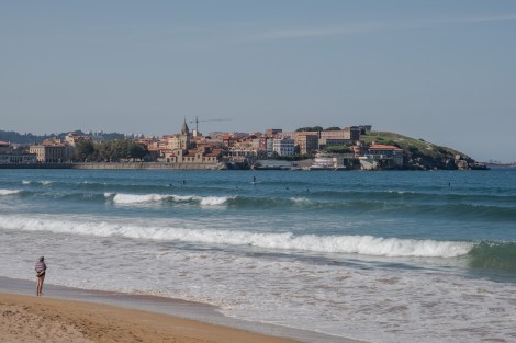 Playa de San Lorenzo, Gijón