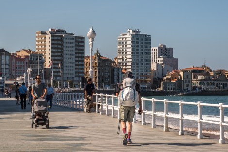 Playa de San Lorenzo, Gijón