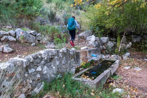 A typical water source on the Lycian Way