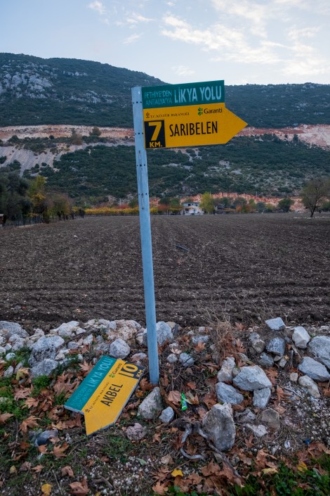 7:58am - 7km to Sarıbelen...