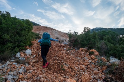 Of course this is the Lycian Way trail