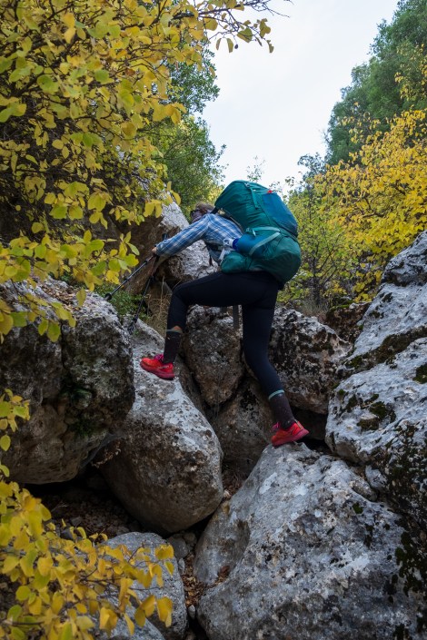 And this was also unexpected and a mistake - THIS IS NOT THE LYCIAN WAY - DON'T ATTEMPT IT!